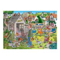 Puzzel Wasgij Destiny 28 De Mancave Van Pa! 1000 stukjes - thumbnail