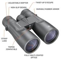 Bushnell - Legend - Verrekijker - 12x50 - Dakprisma - Zwart - Volledig multi-coated - BB1250W - thumbnail