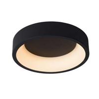 Lucide TALOWE LED - Plafonnière - Ø 30 cm - LED Dimb. - 1x20W 3000K - Zwart - thumbnail