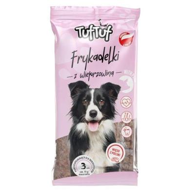 TUF TUF Meaty sticks with pork - traktatie voor hond - 70g