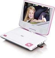Lenco DVP-910 DVD-speler CD-speler, Met display Pink - thumbnail