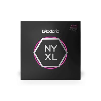 D'Addario NYXL32130SL Nickel Plated Steel Regular Light 32-130 snaren voor 6-snarige basgitaar D'Addario NYXL32130SL Nickel Plated Steel Regular Light 32-130 snaren voor 6-snarige basgitaar