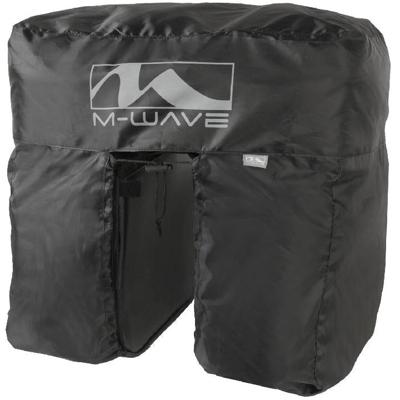 M-Wave regenhoes universeel tbv dubbele fietstas