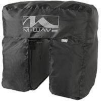 M-Wave regenhoes universeel tbv dubbele fietstas - thumbnail