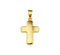 TFT Hanger Geelgoud Kruis - thumbnail