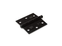 Dulimex Kogellagerscharnier rechte hoeken RVS zwart tot 40 kilo - thumbnail