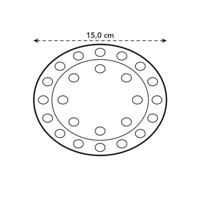 Elho Floorprotector Transparant Ø15cm - thumbnail