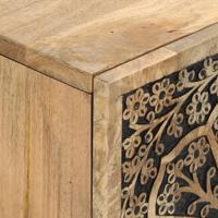 Tv-meubel 105x33x46cm massief mangohout - thumbnail