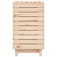 Wasmand 88,5x44x76 cm massief grenenhout - thumbnail