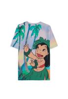 Lilo & Stitch All Over Print T-Shirt Size XS - thumbnail
