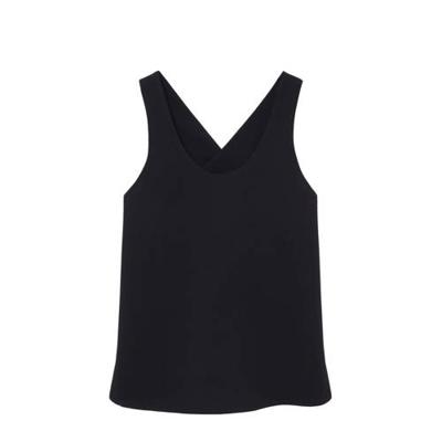 Mango top zwart Mango top zwart