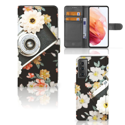 Samsung Galaxy S21 | Telefoonhoesje met foto | Vintage Camera Samsung Galaxy S21 | Telefoonhoesje met foto | Vintage Camera