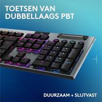 Logitech G G915 X Lightspeed toetsenbord Draadloos Zwart - GL Linear - thumbnail