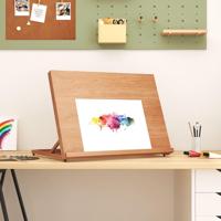 VidaXL Tafelezel 65x48x7 cm massief beukenhout - thumbnail