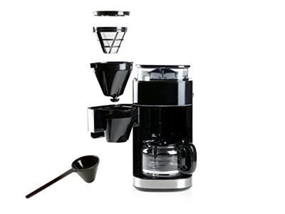 DOMO Grind & Brew DO721K Koffievolautomaat Zwart, RVS - thumbnail