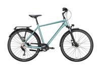 BRENNABOR trekkingfiets "t-44" mod. 22 bike brennab.t-44 28/50 diam. 16sp blue/silver - thumbnail