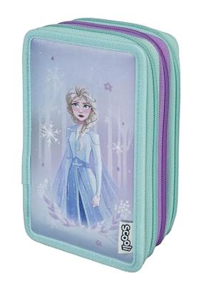 Undercover 3-vaks gevulde etui disney frozen