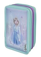 Undercover 3-vaks gevulde etui disney frozen - thumbnail