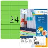 Etiket herma 4409 70x37mm groen 2400st - thumbnail
