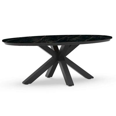 Oblong Tuintafel Marble Charcoal 200x110 cm Tierra Outdoor - Tierra outdoor Oblong Tuintafel Marble Charcoal 200x110 cm Tierra Outdoor - Tierra outdoor