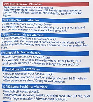 TRIXIE MELKDROPS 6X200 GR