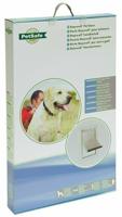 Petsafe hondenluik tot 100 kg aluminium wit - thumbnail