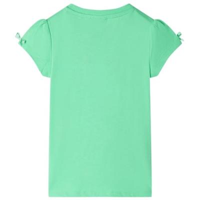 Kindershirt 140 lichtgroen