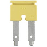 Weidmüller 1739690000-1 Dwarsverbinder Geschikt voor: ZDU 16, PDU 16 Geel 1 stuk(s) - thumbnail