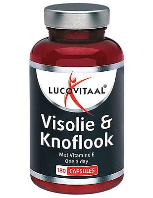Lucovitaal Visolie & knoflook 180 Capsules Lucovitaal Visolie & knoflook 180 Capsules
