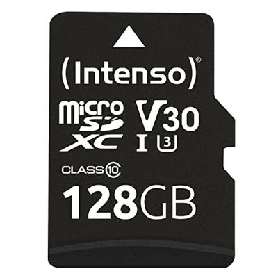 Intenso Professional microSDXC-kaart 128 GB Class 10, UHS-I Incl. SD-adapter Intenso Professional microSDXC-kaart 128 GB Class 10, UHS-I Incl. SD-adapter