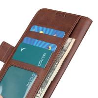 Casecentive Magnetische Leren Wallet case Galaxy A71 bruin - thumbnail