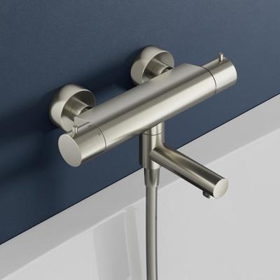 Thermostaat omstel Hotbath Chap 2 weg kruisgreep RVS Look Thermostaat omstel Hotbath Chap 2 weg kruisgreep RVS Look