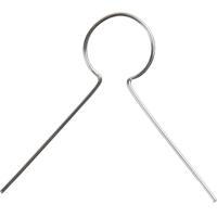 Creativ Company Metalen hanger - verzilverd, 50st. - thumbnail