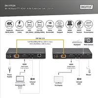 Digitus DS-55526 HDMI Adapter [1x HDMI-bus - 1x HDMI-bus] Zwart 4K UHD - thumbnail