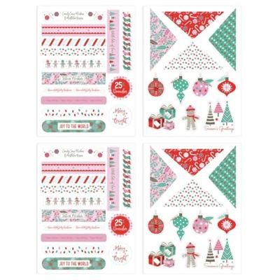 Tonic Studios • a candy cane christmas topper set