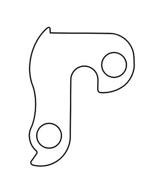 Union derailleurpad gh-003. diverse merken