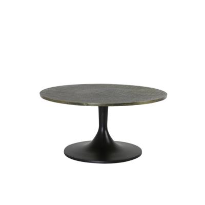 Light & Living Salontafel 'Rickerd' Ø76cm, kleur Antiek Brons