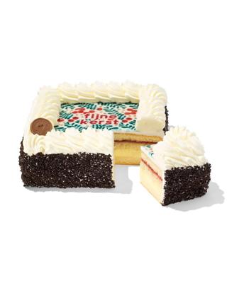 HEMA Vierkante slagroomtaart kerst 9 p.