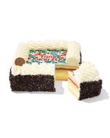 HEMA Vierkante slagroomtaart kerst 9 p. - thumbnail