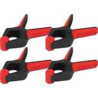 TOOLCRAFT 2226761 Veerklem 45 mm 6 kg (4 stuks) Spanbreedte (max.):45 mm Afmeting, lengte: 115 mm Afm. werkbereik:50 mm - thumbnail