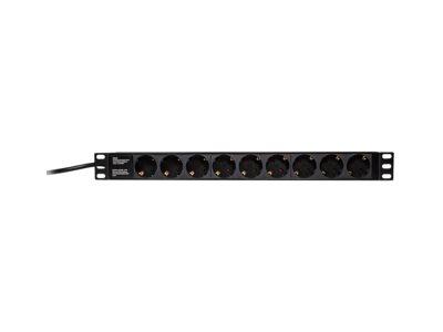 LogiLink PDU9C01 stekkerdoos 9 stopcontacten 1u