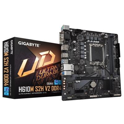 Moederbord Intel Gigabyte H610M S2H V2 DDR4 Moederbord Intel Gigabyte H610M S2H V2 DDR4