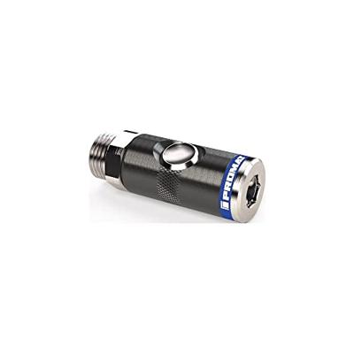 Promat/Tecwerk Luchkoppeling met drukknopontgrendeling | DN 7,4, buitenschroefdraad aluminium | schroefdraad G 1/4? 13,16 mm - 4000351990