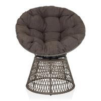 hjh LIVING Tuinstoel Weavora (Grijs) - thumbnail