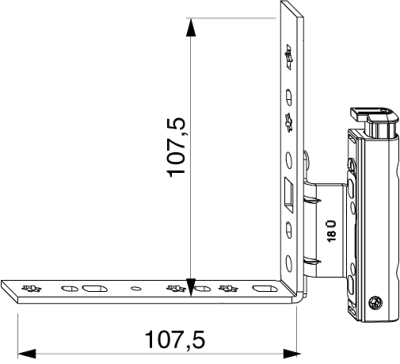 Hoeklagerband as rs zilv.54698