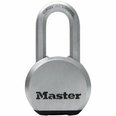 Masterlock 54mm chrome-plated solid steel padlock - 51mm octagonal boron-carbide - M830EURDLH