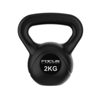 Kettlebell - Focus Fitness Cement - 2 kg - thumbnail