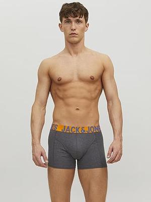 Jack & Jones Jaccrazy Solid Trunks 3 Pack 12151349 Boxershorts Black Navy Blazer 12151349