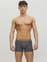 Jack & Jones Jaccrazy Solid Trunks 3 Pack 12151349 Boxershorts Black Navy Blazer 12151349 - thumbnail