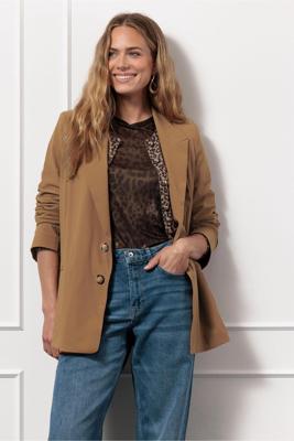 Studio Anneloes Sofia Bonded Blazer 13084 Blazers 1300 Caramel